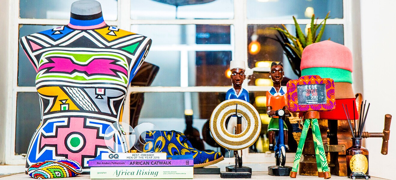 An installation at Trevor Stuurman’s recent exhibition, “HOME”, at the Hazard Gallery in Maboneng, Joburg, included a number of biographical items, such as his accolade for ELLE Style Reporter Search Winner 2012 and his GQ Best Dressed Award in 2015. An installation at Trevor Stuurman’s recent exhibition, “HOME”, at the Hazard Gallery in Maboneng, Joburg, included a number of biographical items, such as his accolade for ELLE Style Reporter Search Winner 2012 and his GQ Best Dressed Award in 2015.